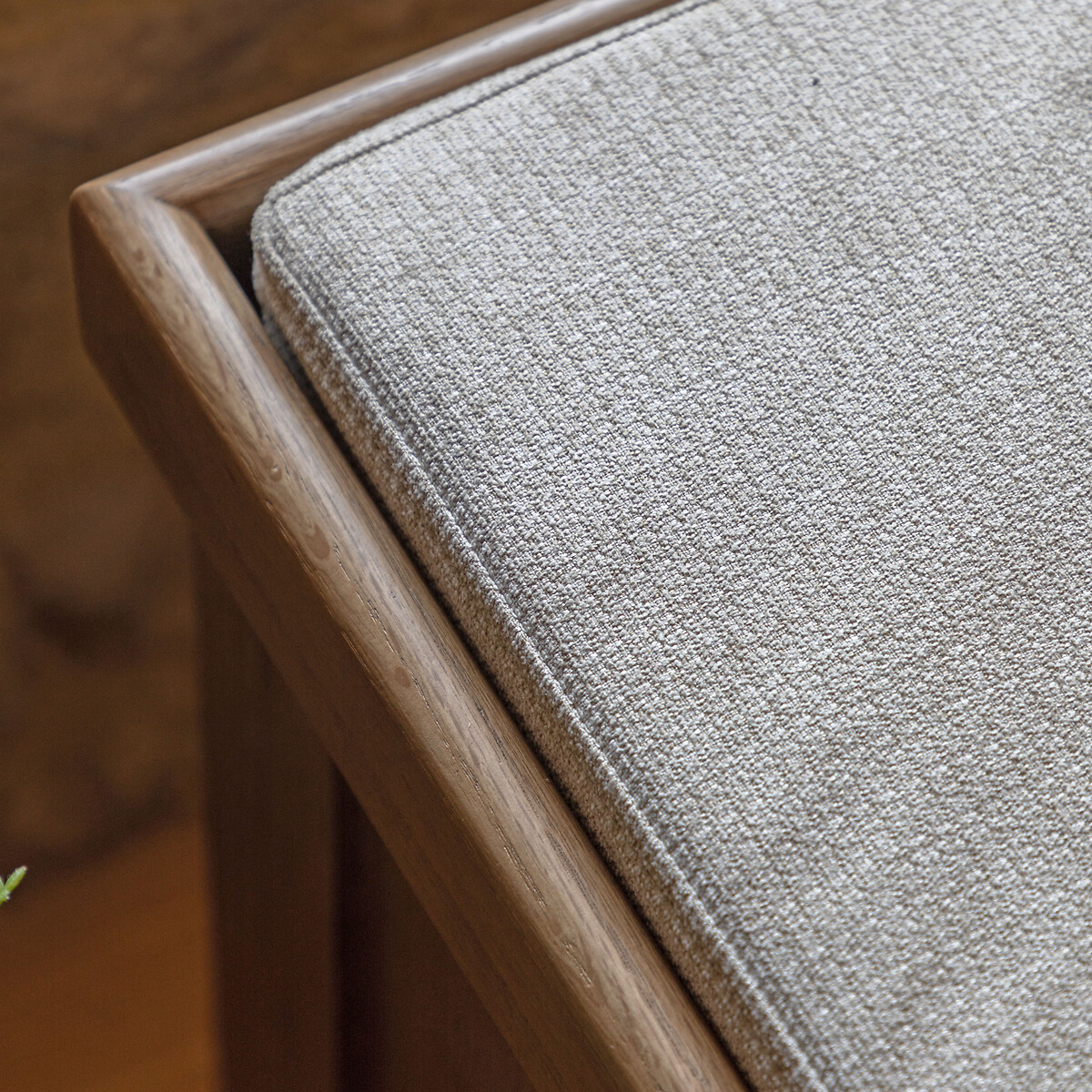 Toledo Oak Hallway Bench natural oak, SO'HOME