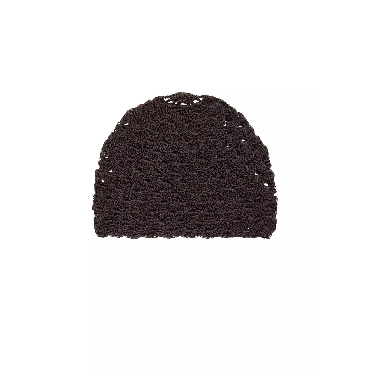 Bonnet crochet chocolat, MANGO