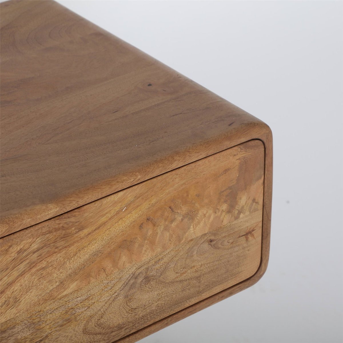 Meuble tv en manguier massif style scandinave bois de manguier marron naturel, RECOLLECTION