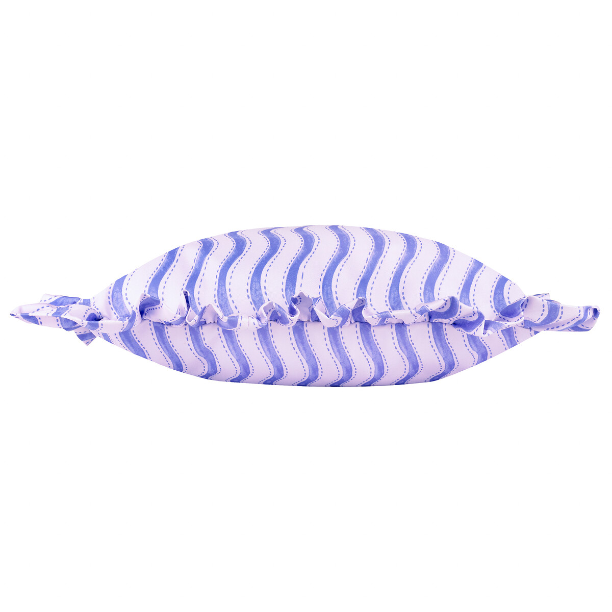 Summer Solstice Wiggly Stripe Outdoor Cushion cobalt, FURN.