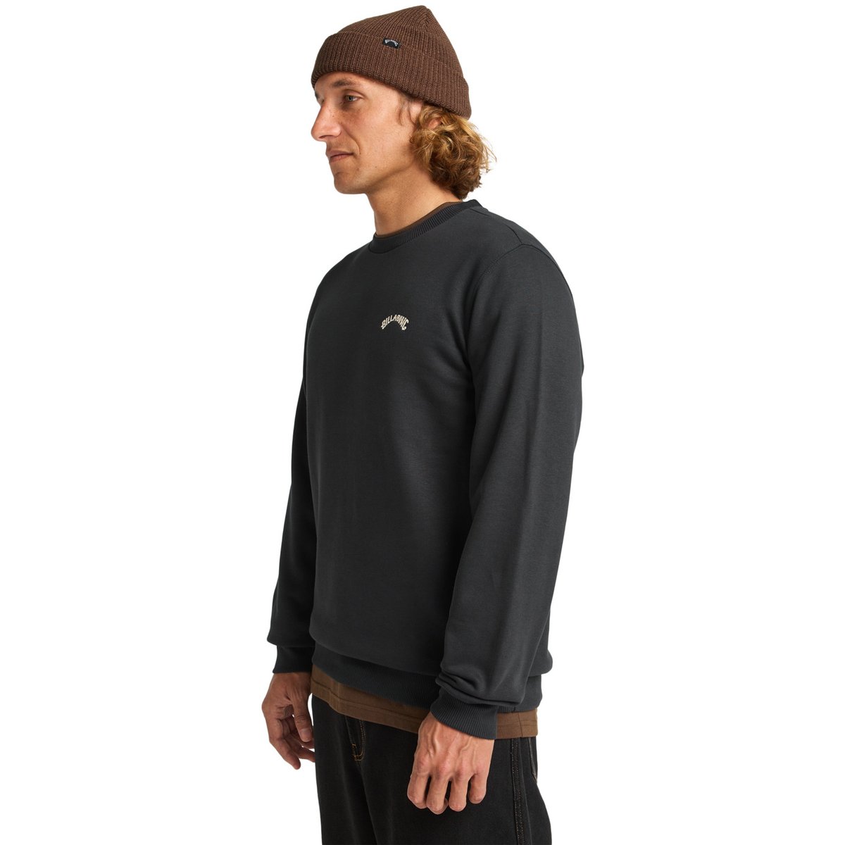 Sweat à col rond ARCH CR noir black, BILLABONG