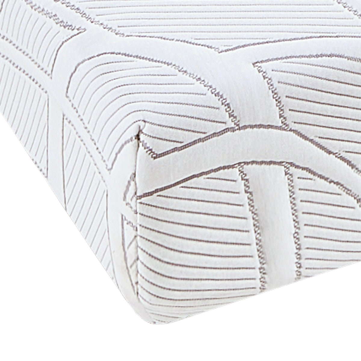 Matelas Mémoire de forme 21 cm POSÉIDON blanc, OLYMPE LITERIE