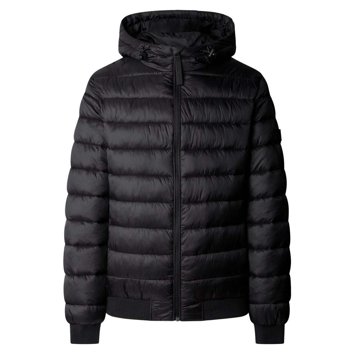 Doudoune Matelassée Avec Capuche noir, PEPE JEANS