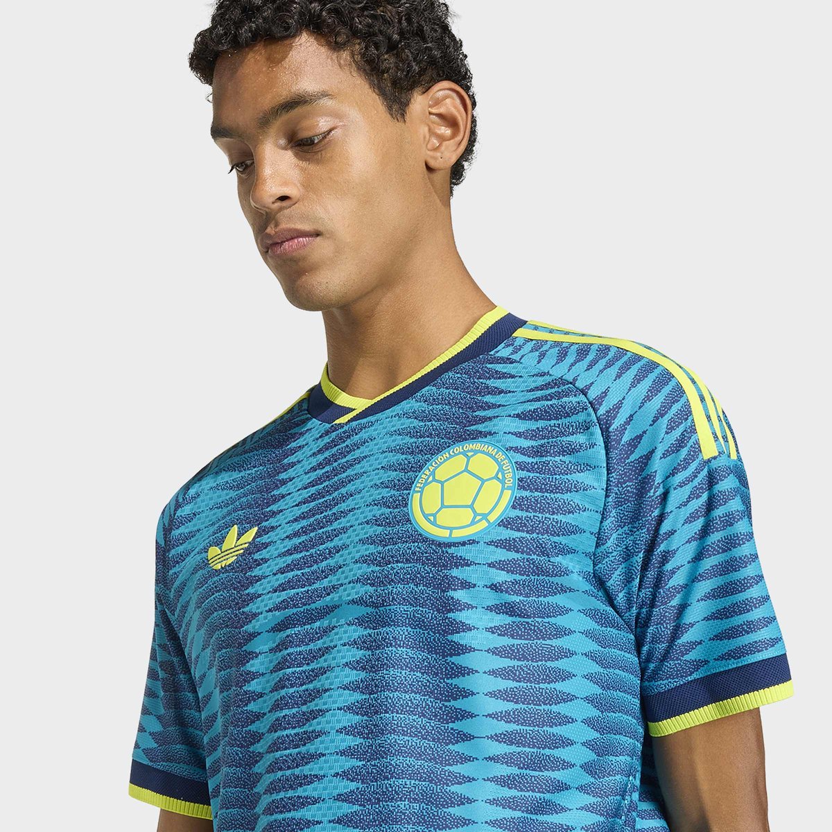 Maillot Extérieur Colombie 26 Authentique Maillot Extérieur Colombie 26 Authentique mystery petrol / team navy blue 2, adidas Performance