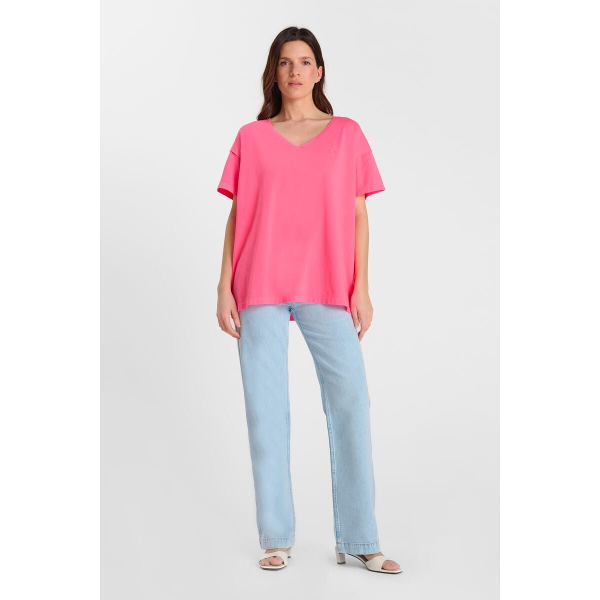 Tee-Shirt MILOU pink fluo, LE TEMPS DES CERISES