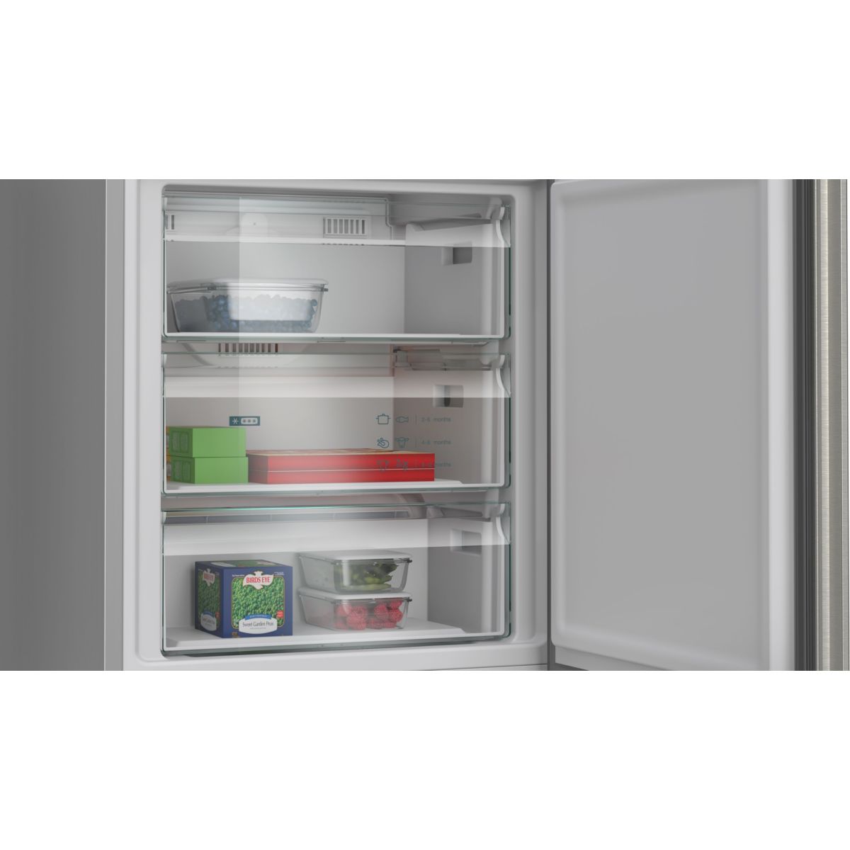 Réfrigérateur combiné KG49NAIBG couleur unique, SIEMENS