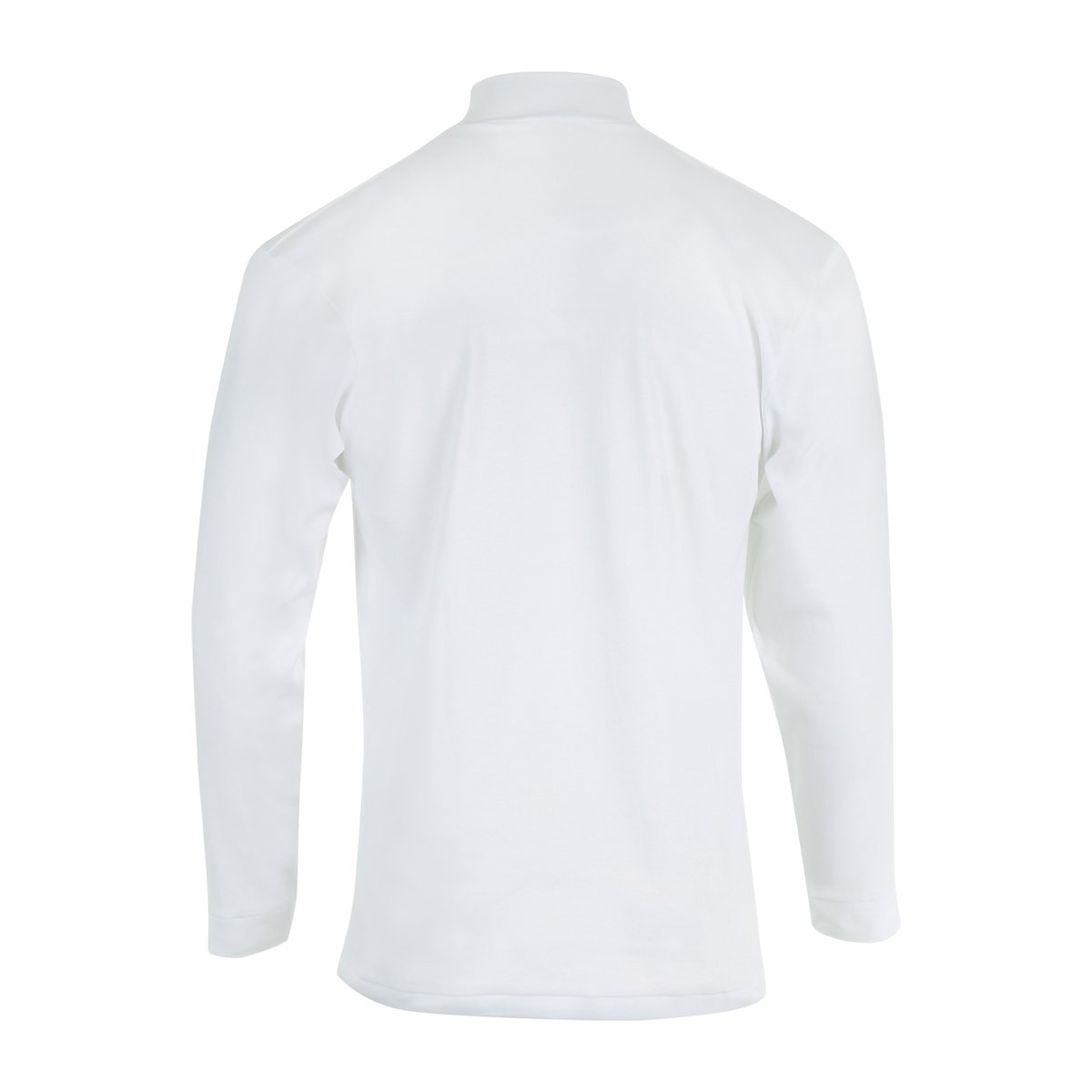 Tee-shirt col cheminée manches longues ligne chaude blanc, EMINENCE