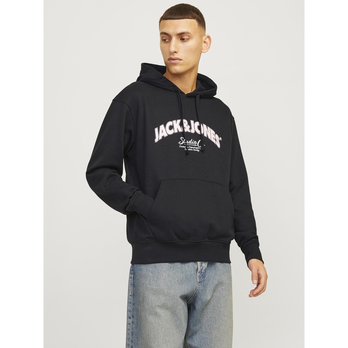Sweat À Capuche noire - black, JACK & JONES