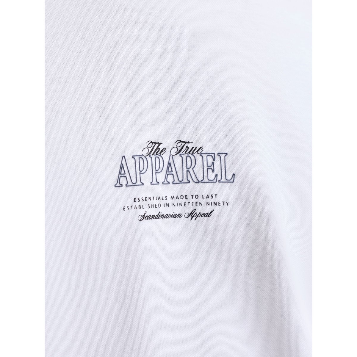 T-Shirt white 1, JACK & JONES