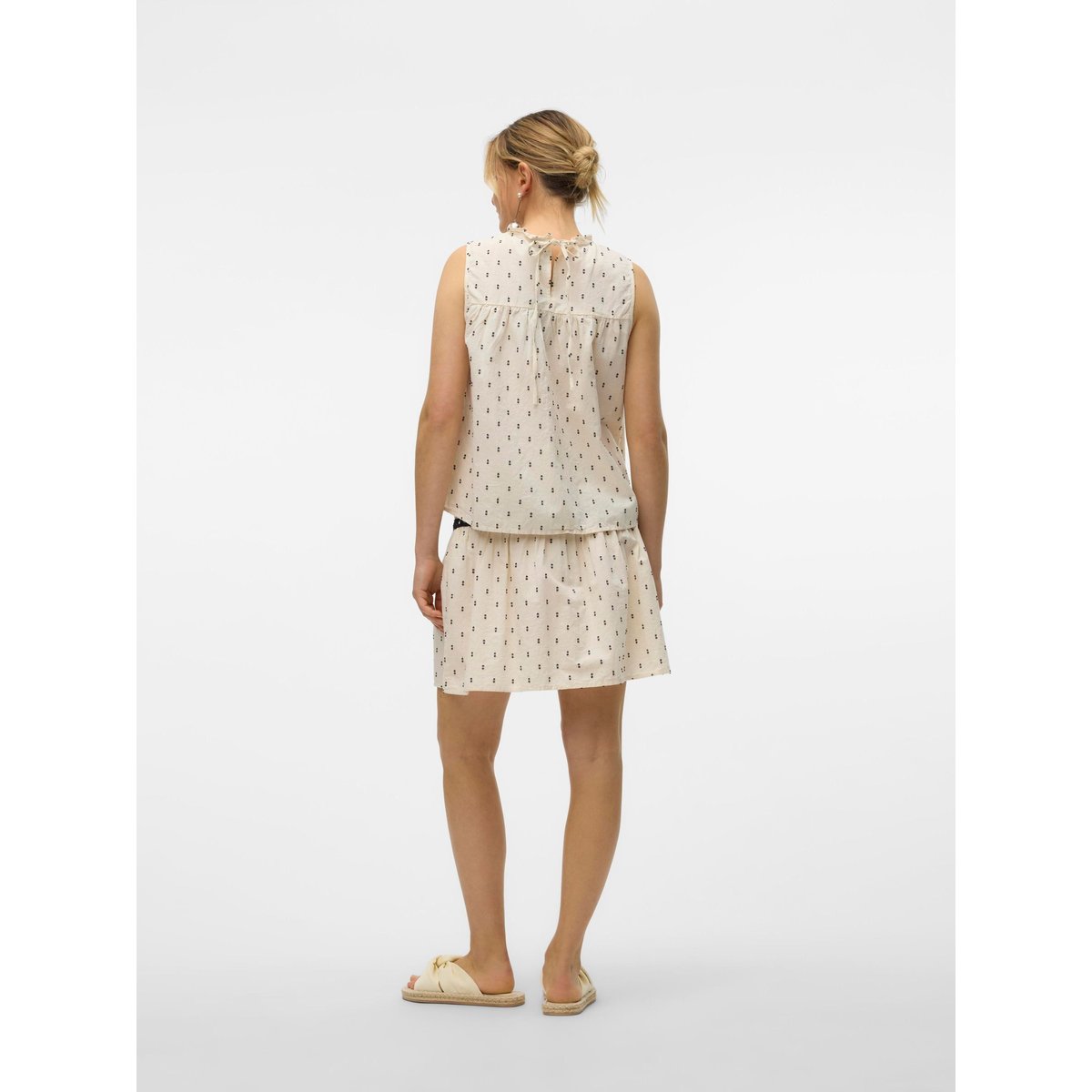 Jupe oatmeal, VERO MODA