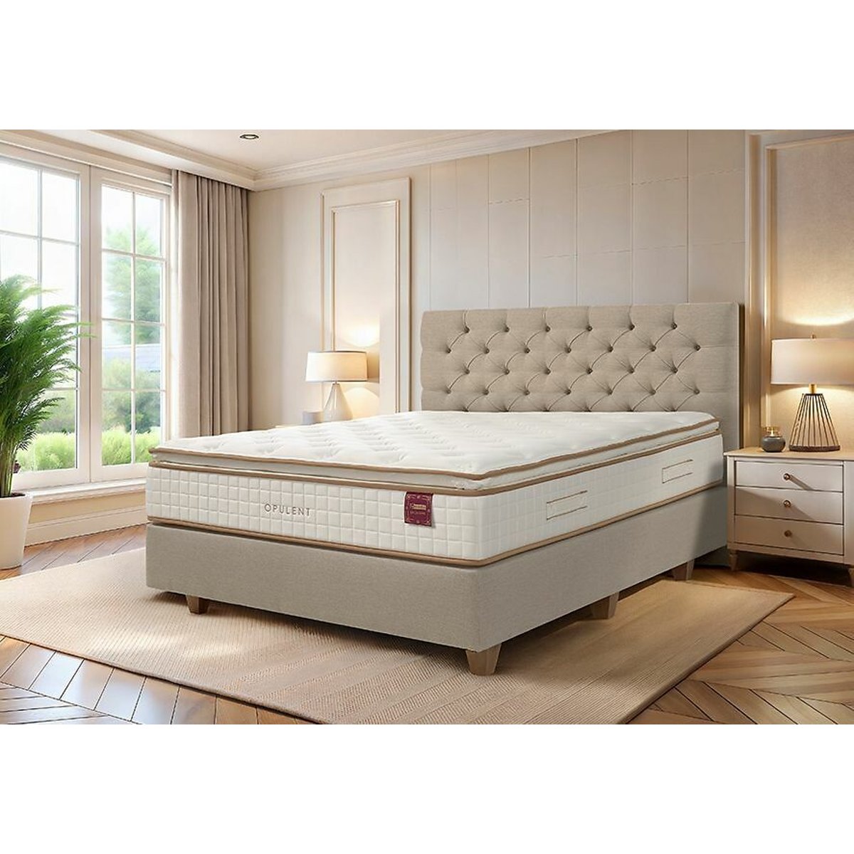 Colchão Opulent, MOLAFLEX branco, MOLAFLEX