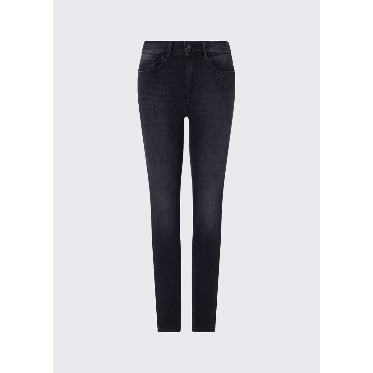 Jean skinny avec ornements denim noir, LIU JO