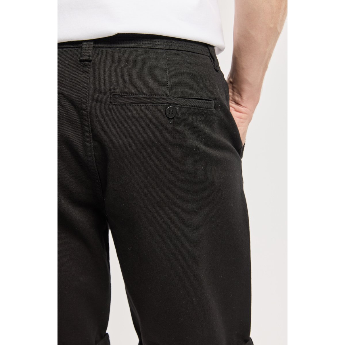 Bermuda en coton CABOTEUR noir, ARMOR-LUX