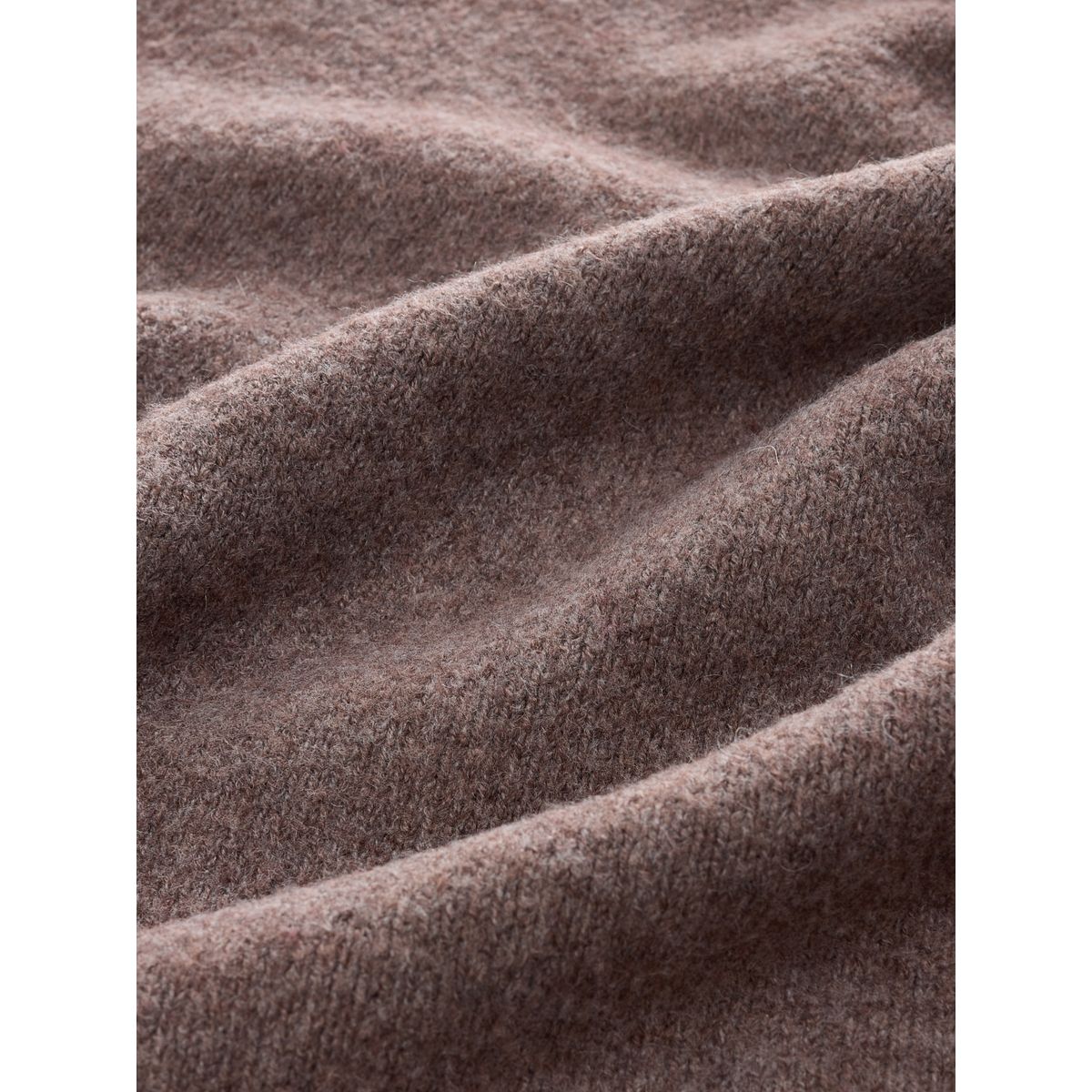 Robe mi-longue en maille côtelée ultra-douce taupe, NEXT