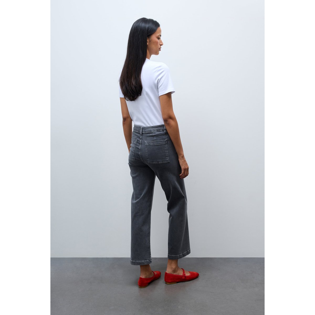 MONOPRIX - Jean large - SMOKING - Feminin smoking, MONOPRIX