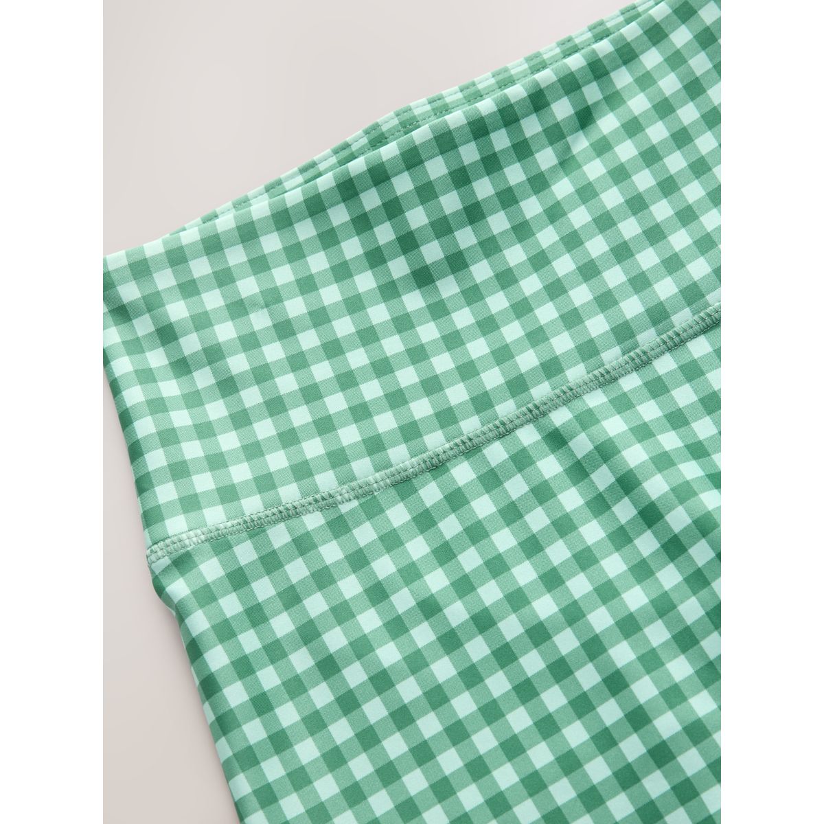 Legging capri de sport active power vichy vert, NEXT