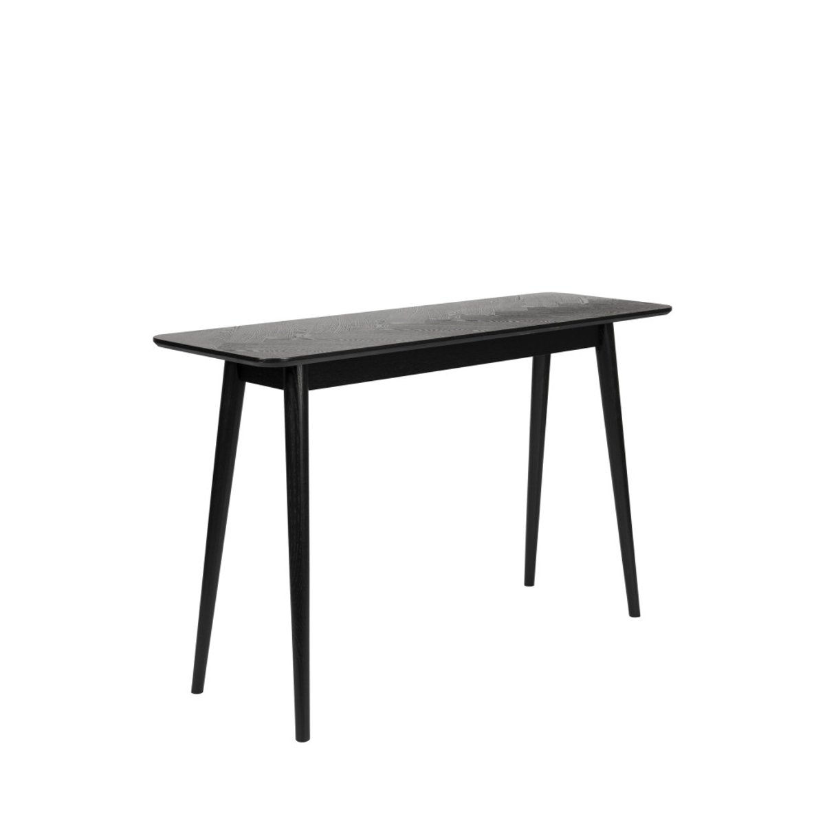 Console en bois 120x40cm- FABIO noir, DRAWER