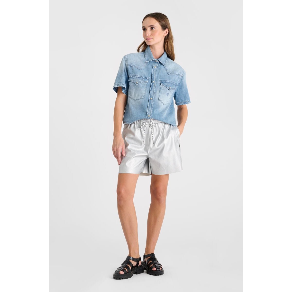 Chemise MONA blue, LE TEMPS DES CERISES