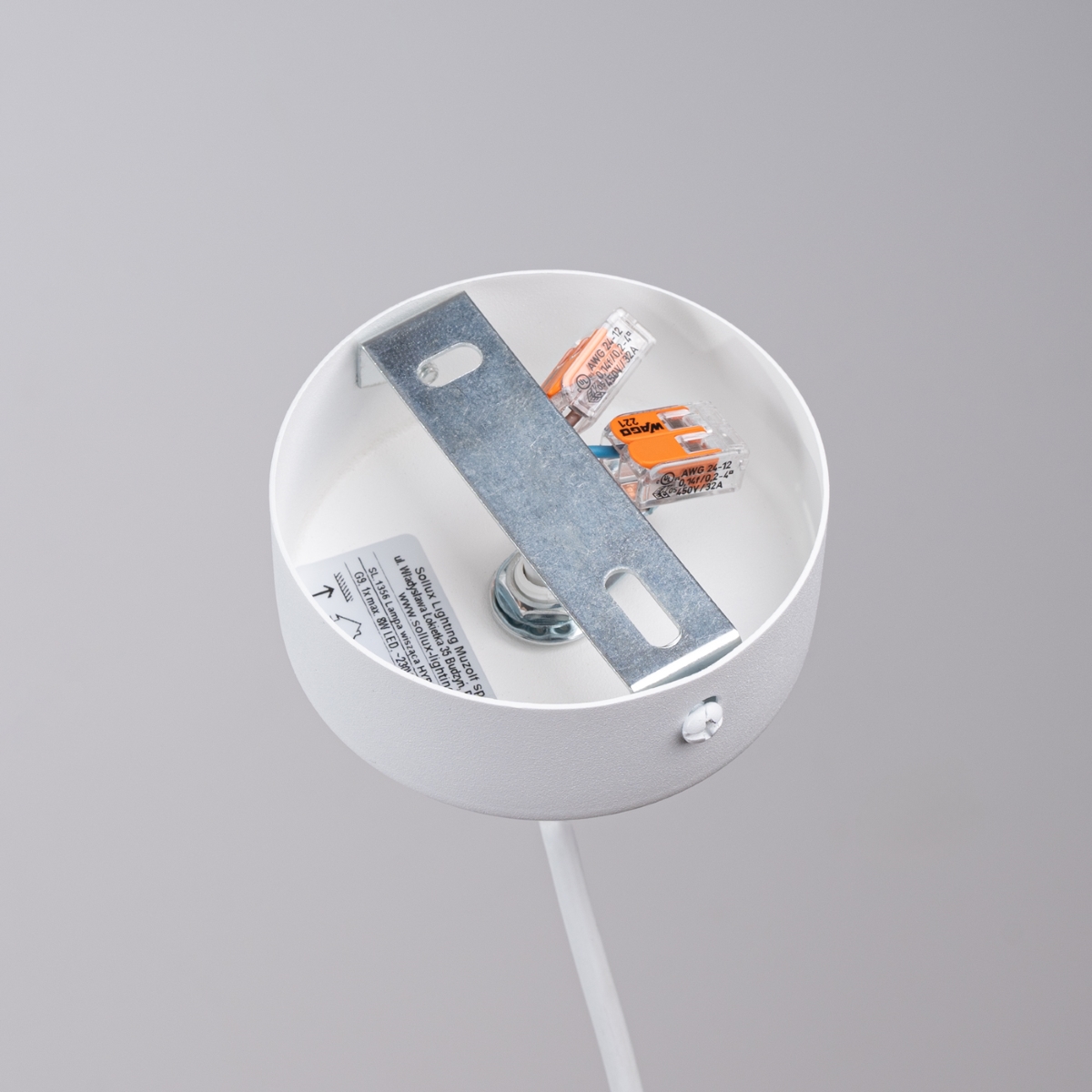Suspension Acier Blanc G9 1 Hyperion blanc, EDEN