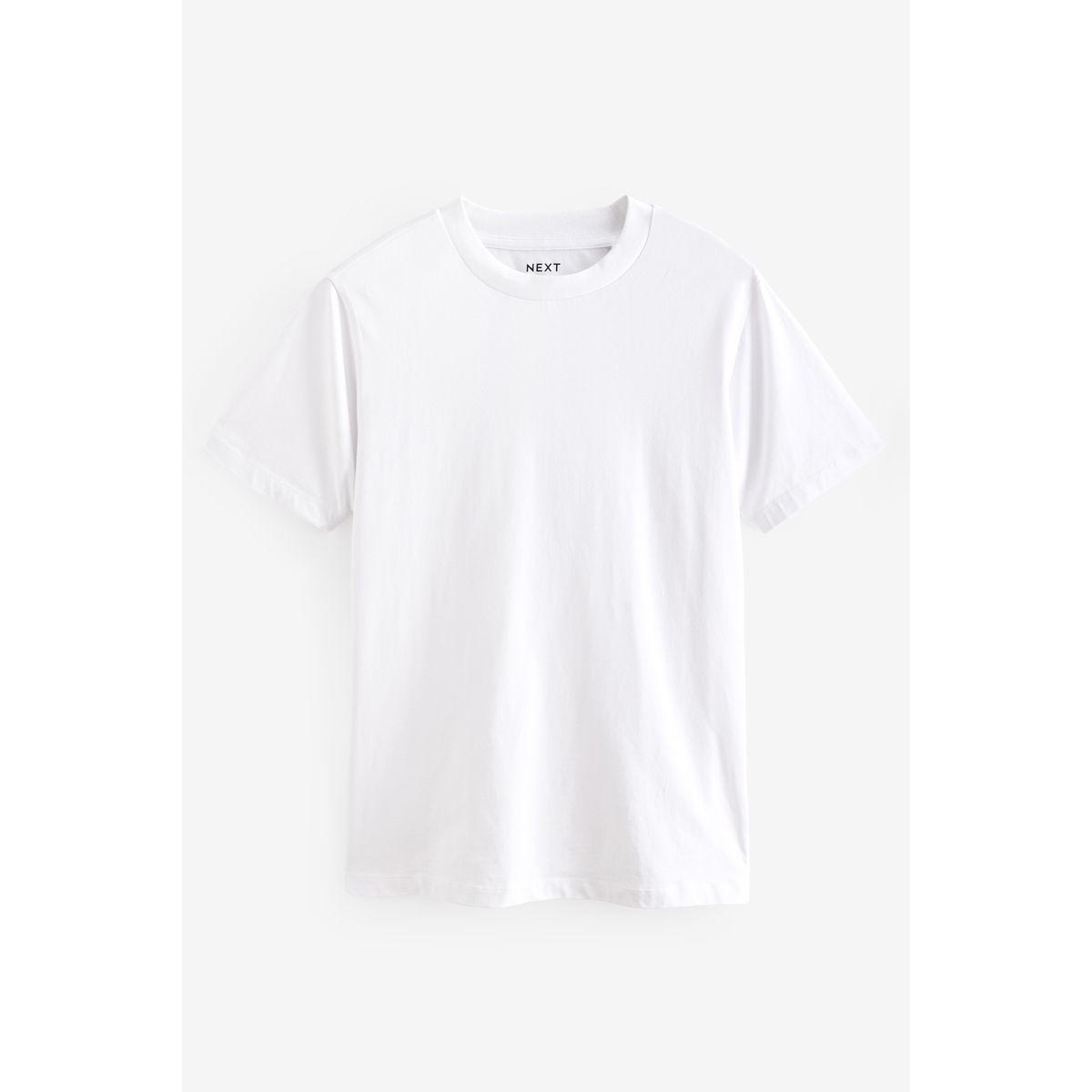 T-shirt près du corps ras cou essential blanc, NEXT