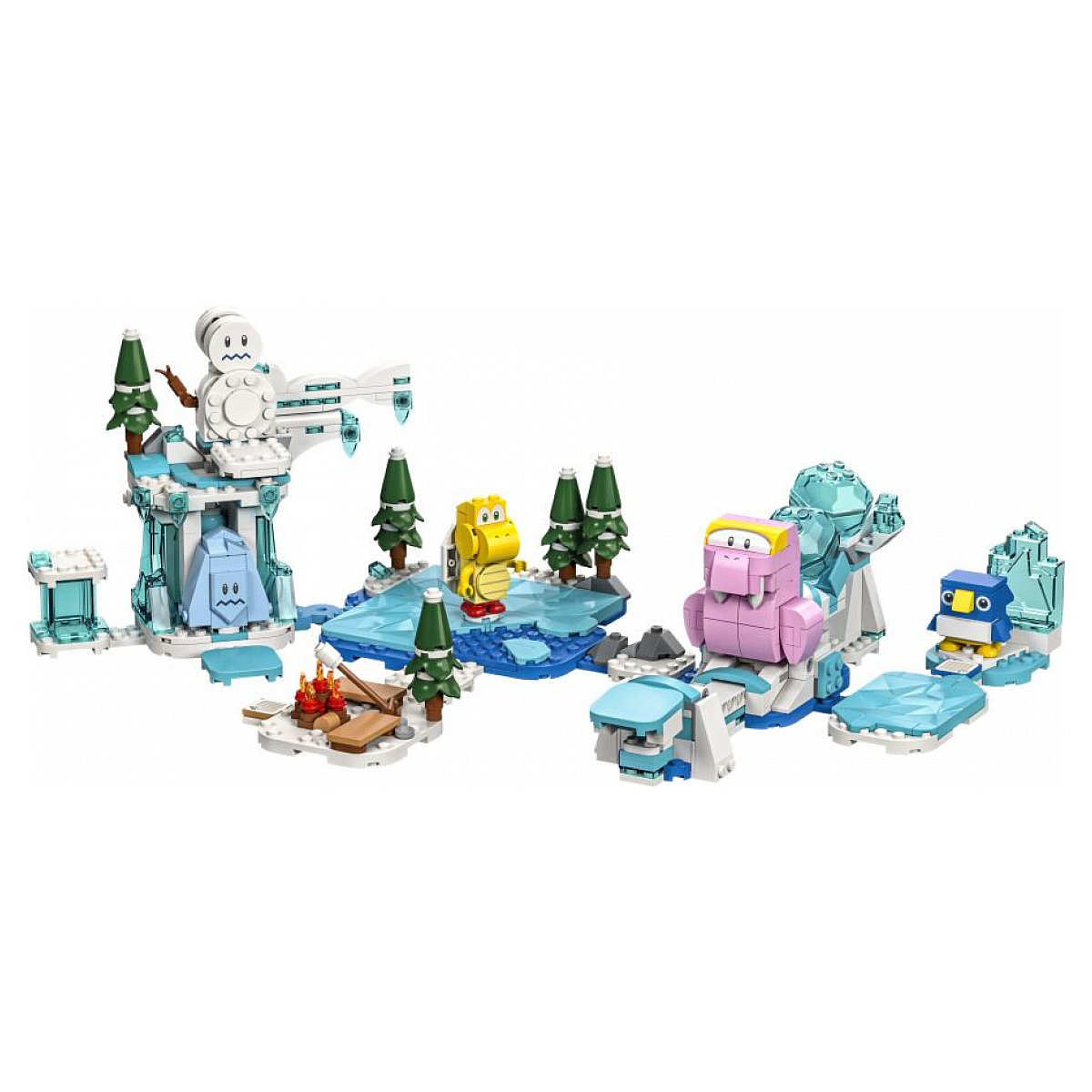 71417 Laventure dans la neige de Morsinet ® Super Mario couleur unique, LEGO