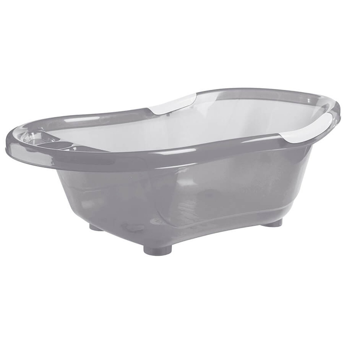 Baignoire bébé gris transparent, DBB REMOND