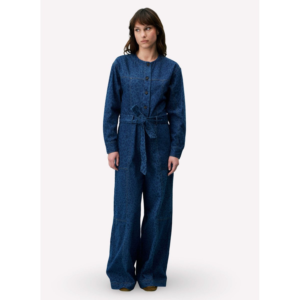 Combi en coton DANAUS bleu jean, FRNCH