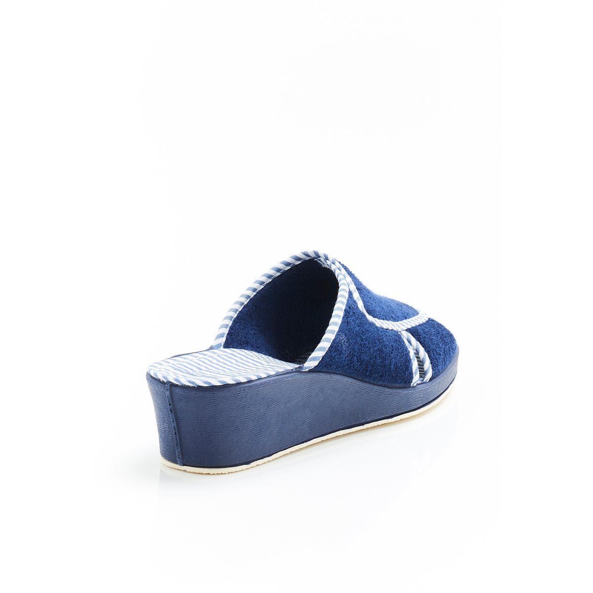Mules fantaisie bleu marine, DAMART