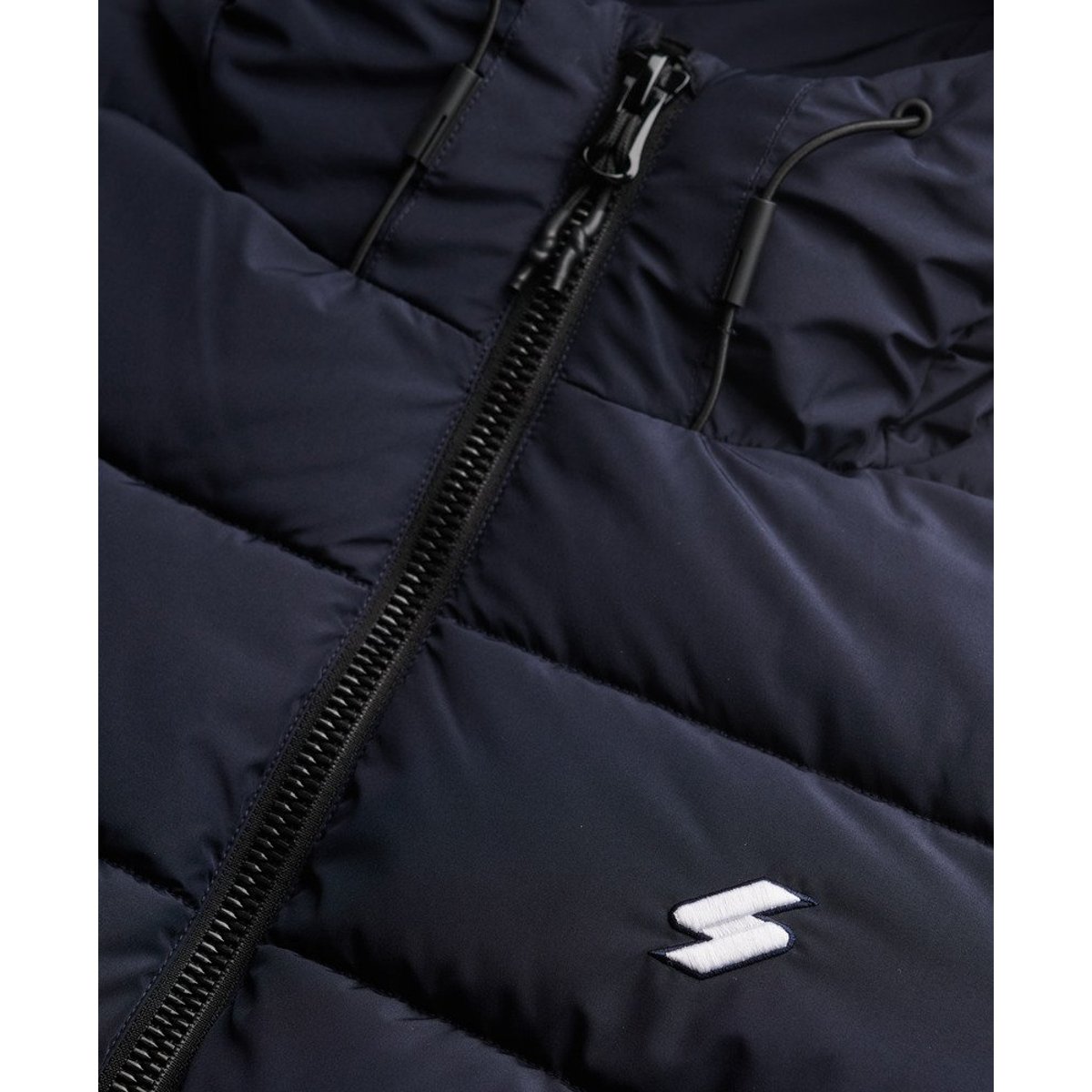 Doudoune à Capuche Spirit Sports bleu marine foncé, SUPERDRY