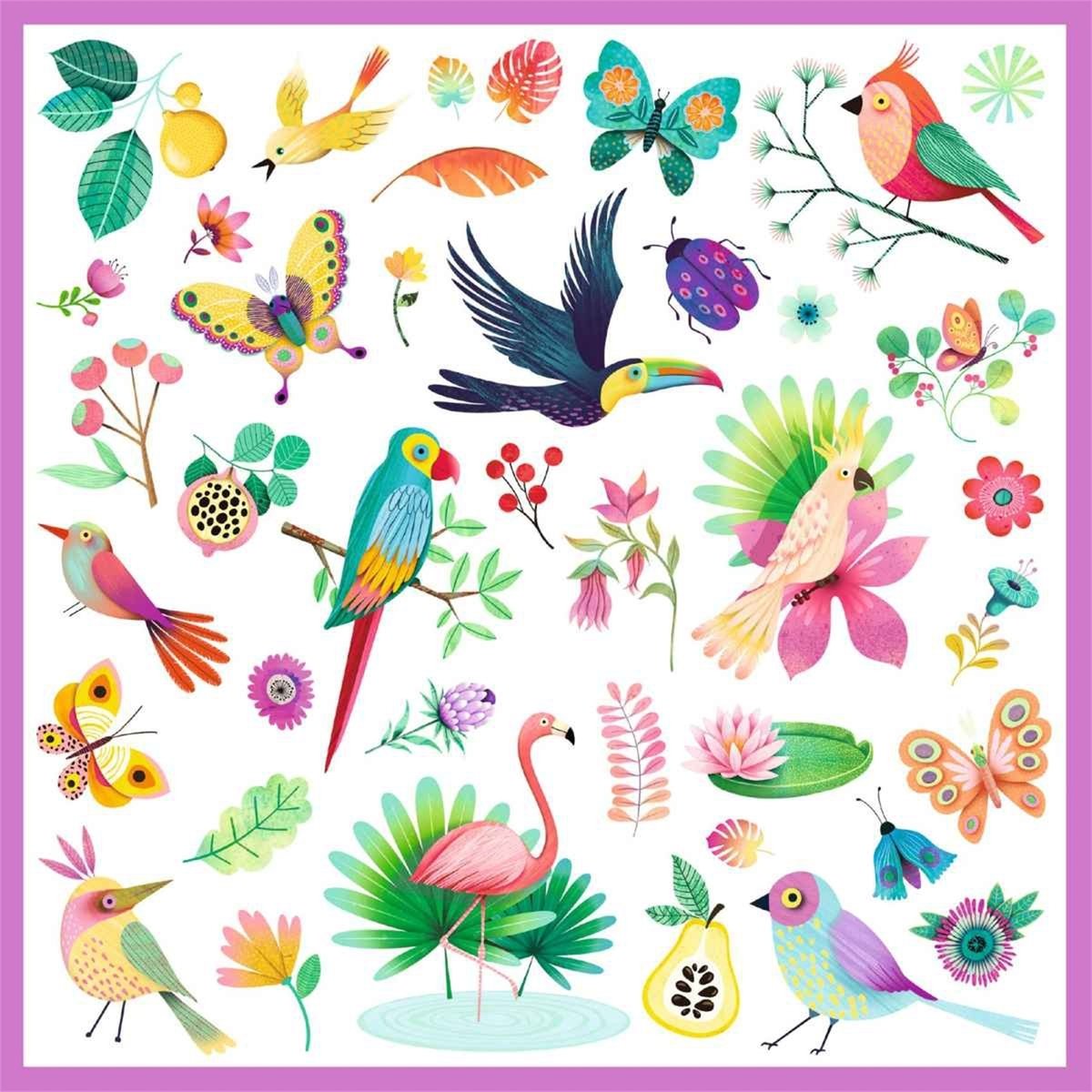 Stickers Paradise multicolore, DJECO