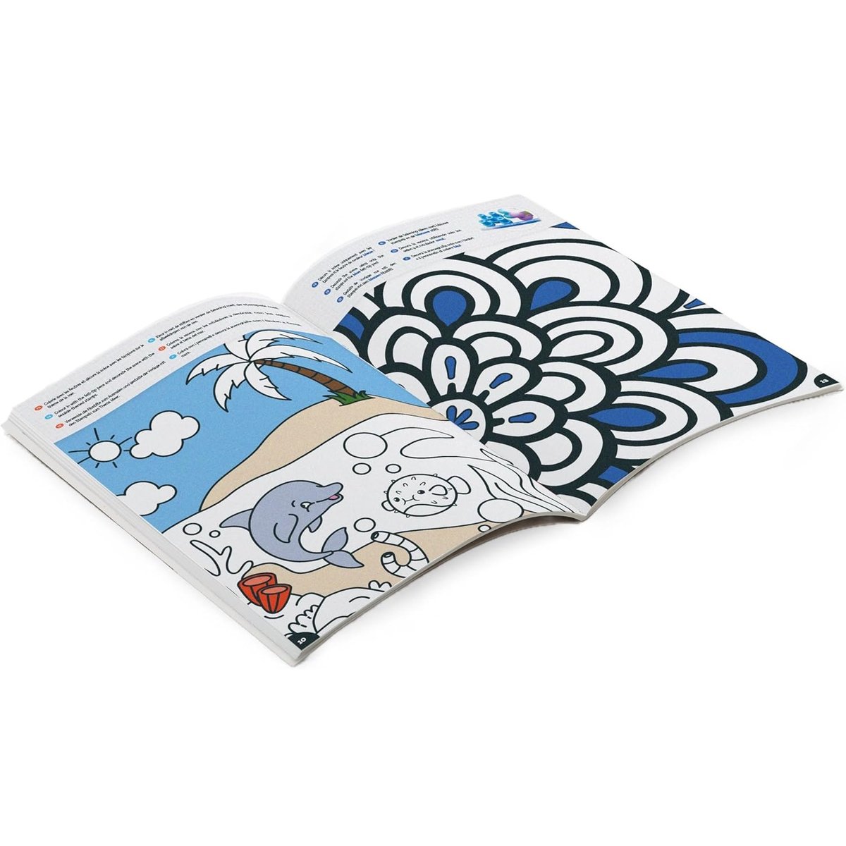 Kit d'activité créative Tampons blanc, BUKI FRANCE