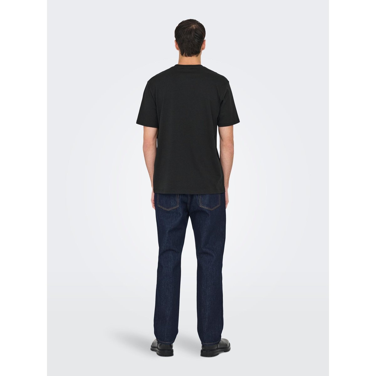 T-Shirt jet black, ONLY & SONS