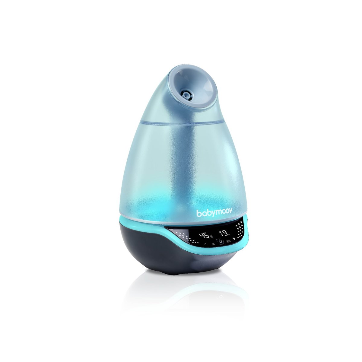 Humidificateur à vapeur froide hygro plus bleu, BABYMOOV