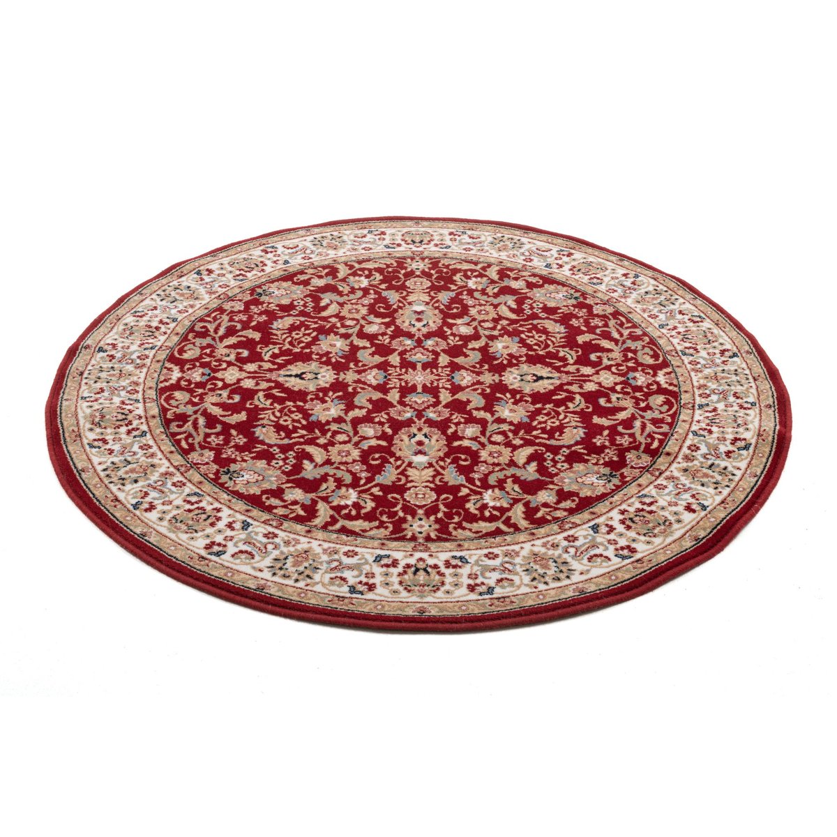 Tapis d'orient floral - DOLNA rouge, THEKO