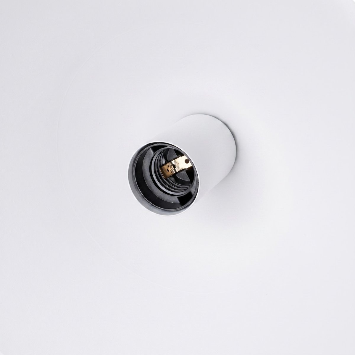 Suspension Acier Blanc E27 1 NOX blanc, EDEN