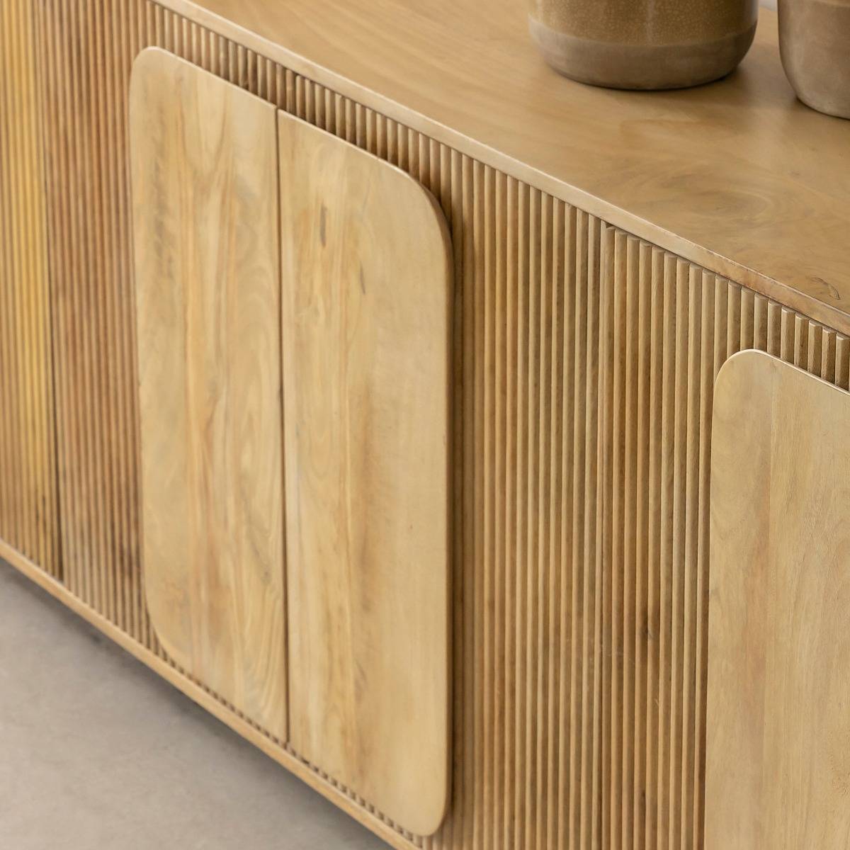 Buffet en bois de manguier EROS bois clair, MADE IN MEUBLES