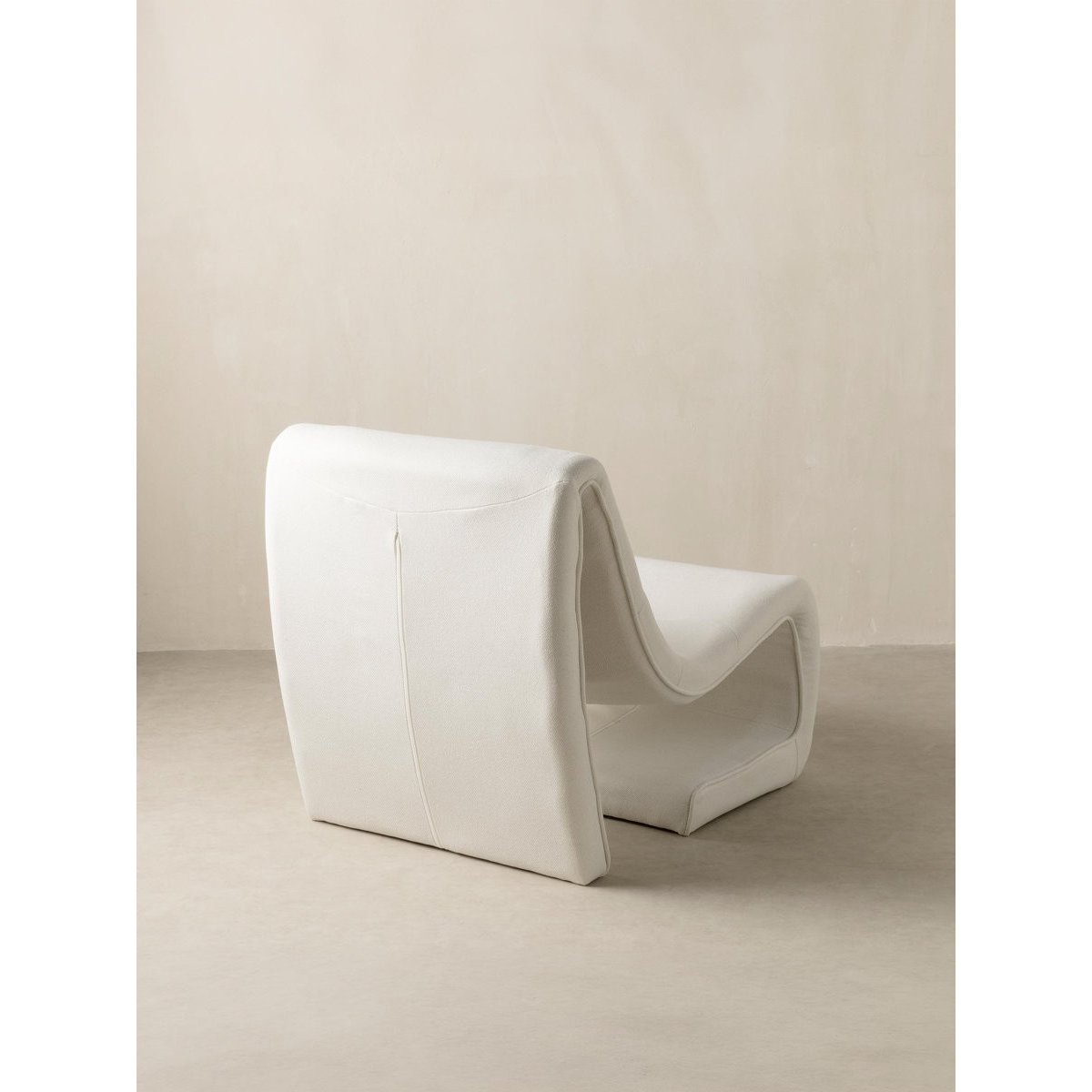 Fauteuil Rembourrée - LYLE blanc, KENAY