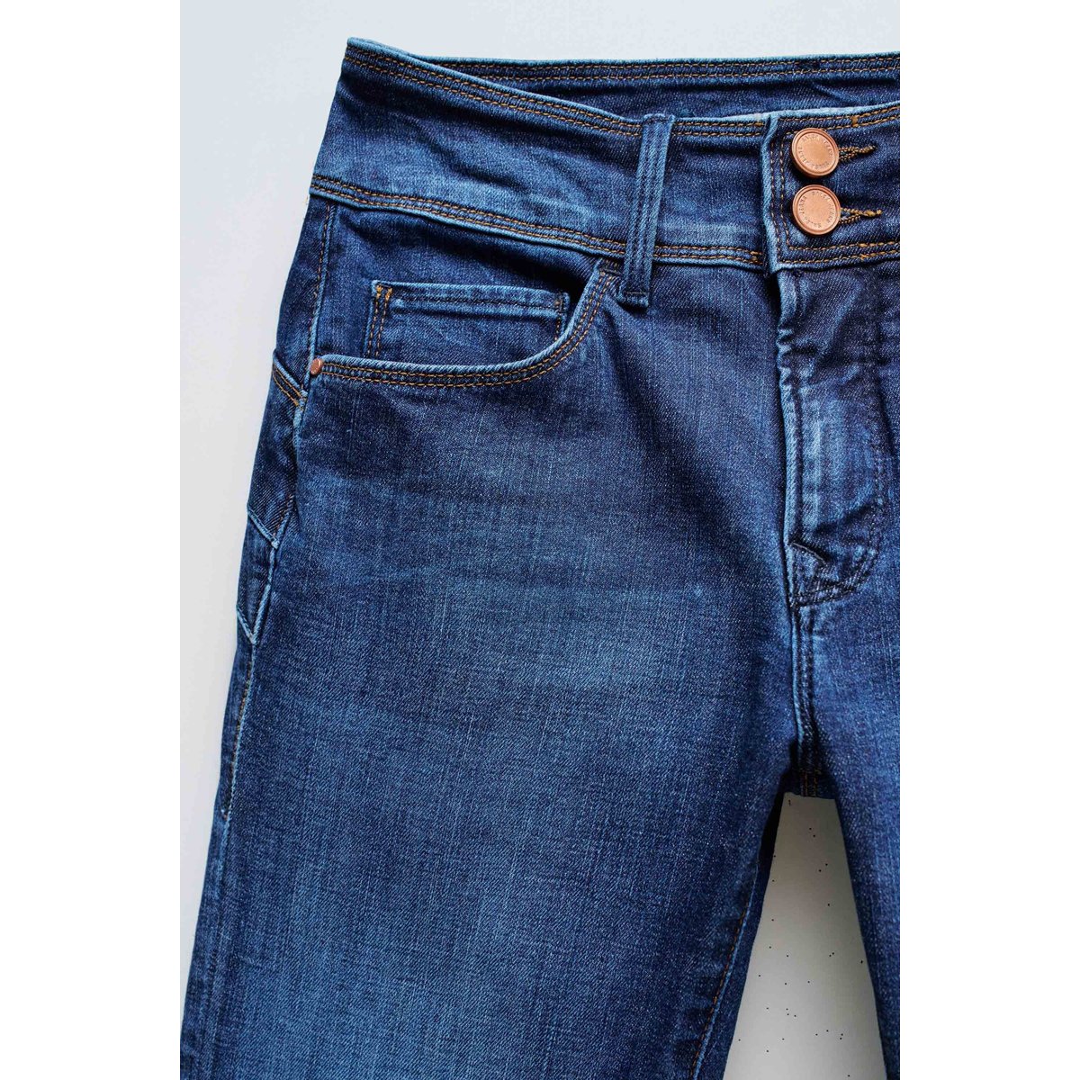 JEAN SECRET PUSH IN SLIM bleu denim, SALSA JEANS