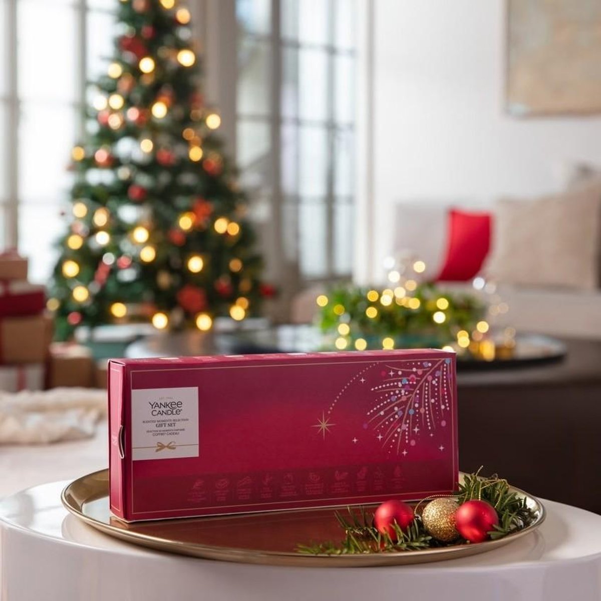 Coffret cadeau sélection de moments parfumés 10 bougies multicolore, YANKEE CANDLE