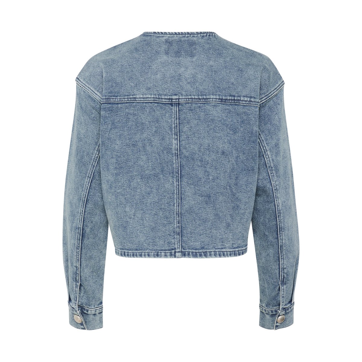 Outerwear bleu washed blue denim, KAFFE