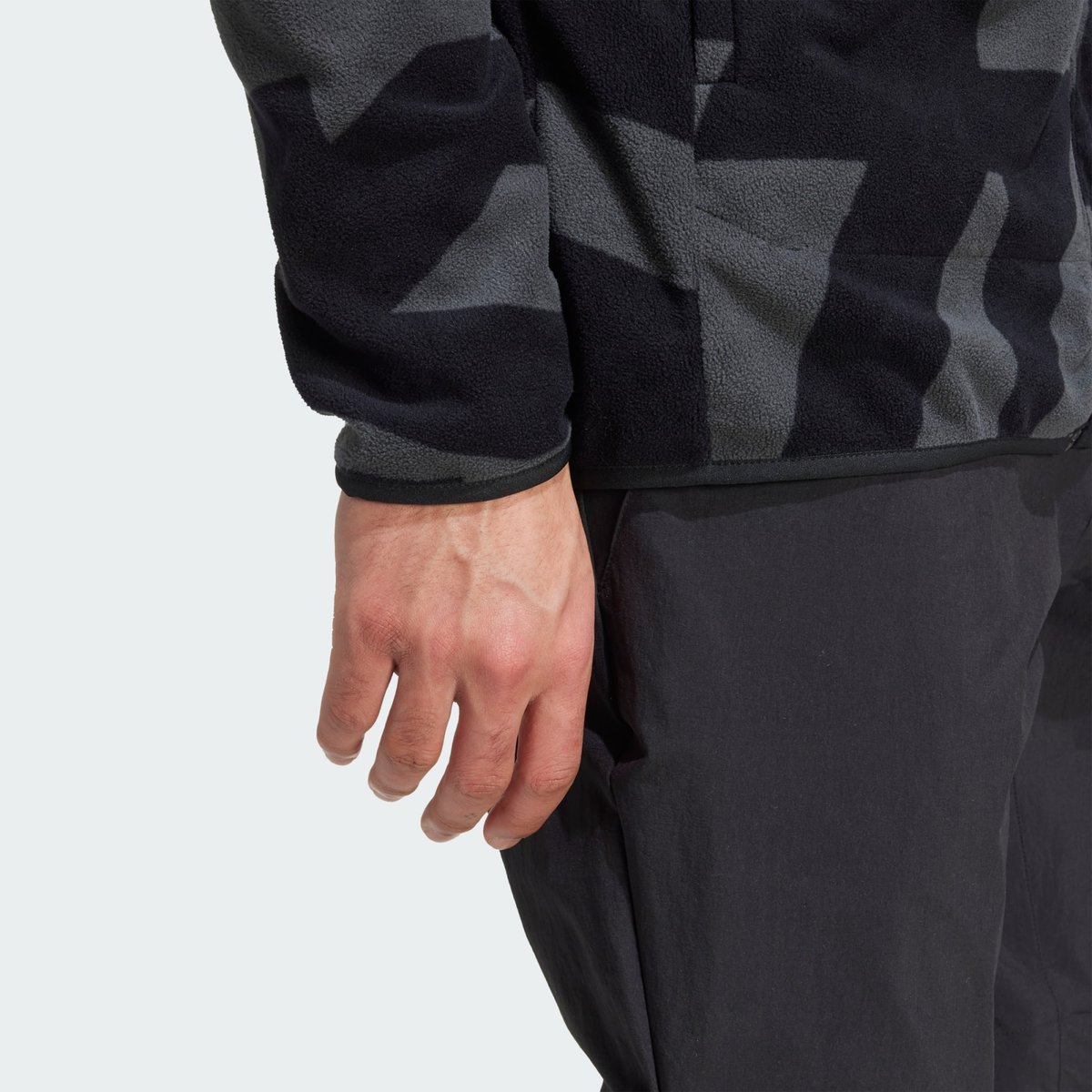 Veste Molleton Entièrement Zippée Imprimée Terrex Multi Veste Molleton Entièrement Zippée Imprimée Terrex Multi black / carbon, adidas Performance