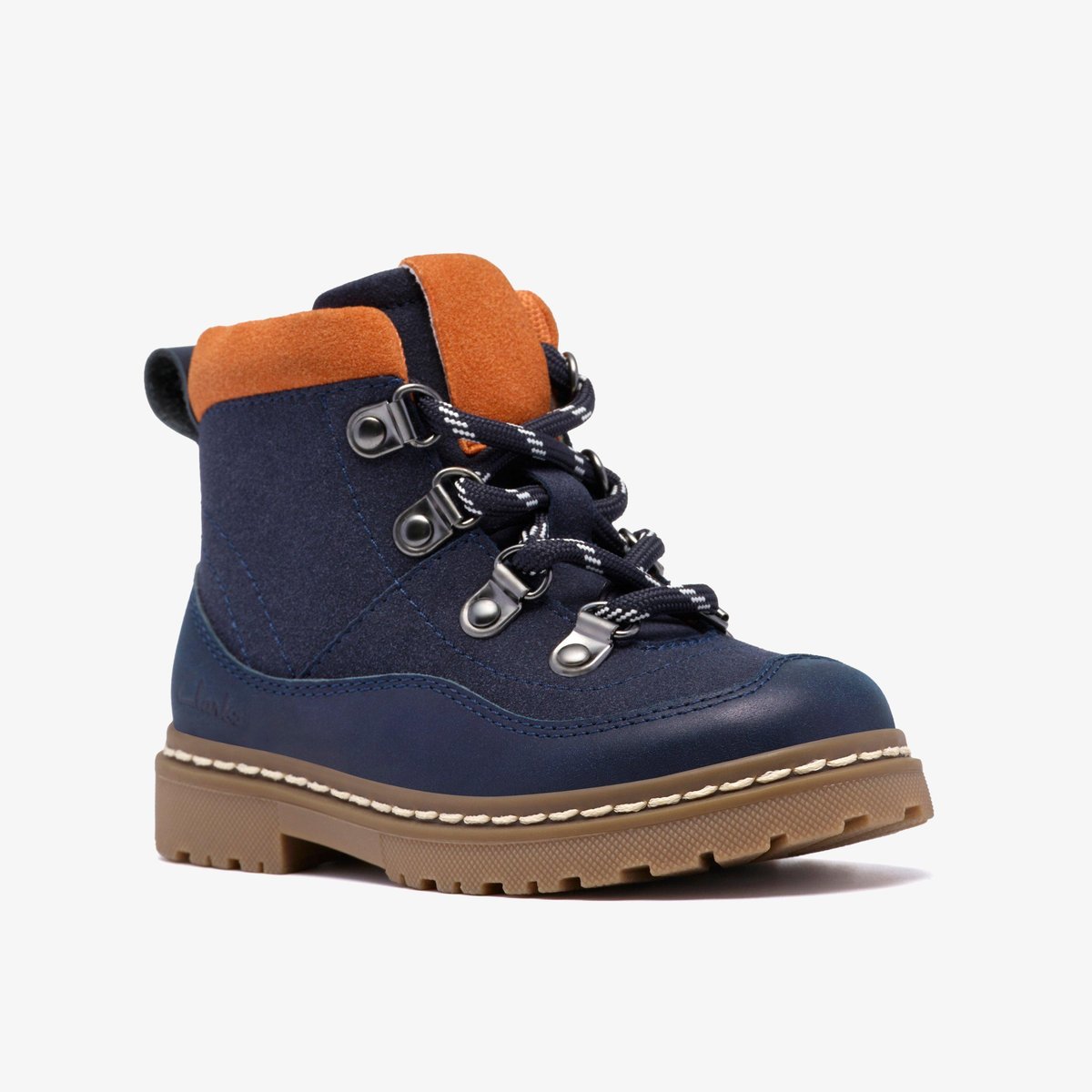 Boots Synthétique Coupe Large ADELAIDE TOP T bleu, CLARKS