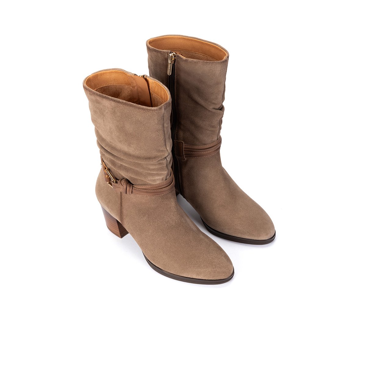 Bottes cuir Zamora taupe, PIKOLINOS