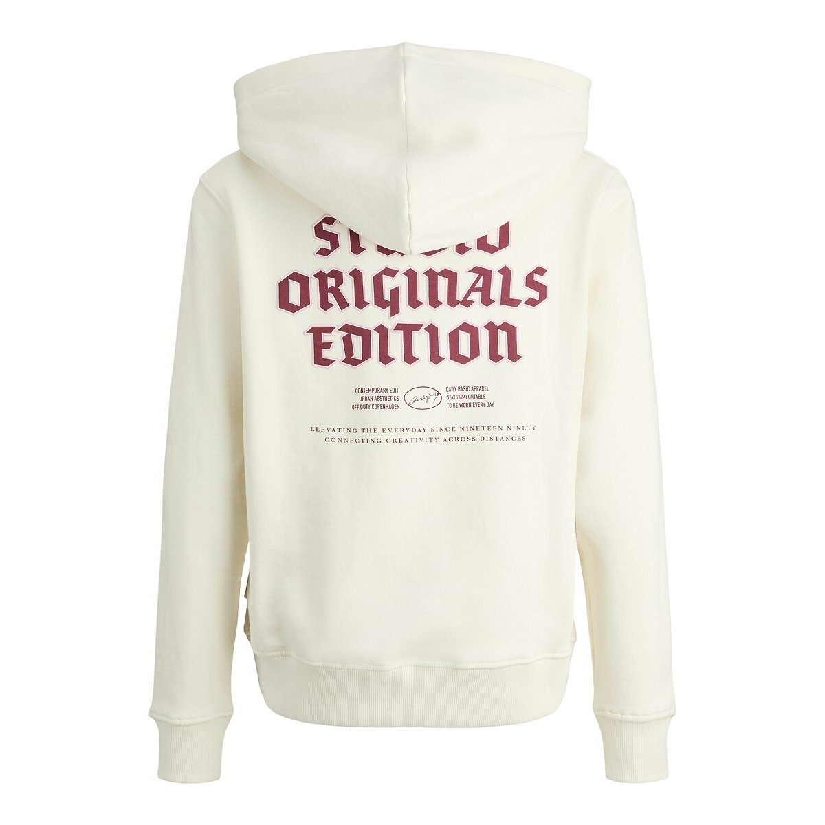Sweat capuche ecru, JACK & JONES JUNIOR