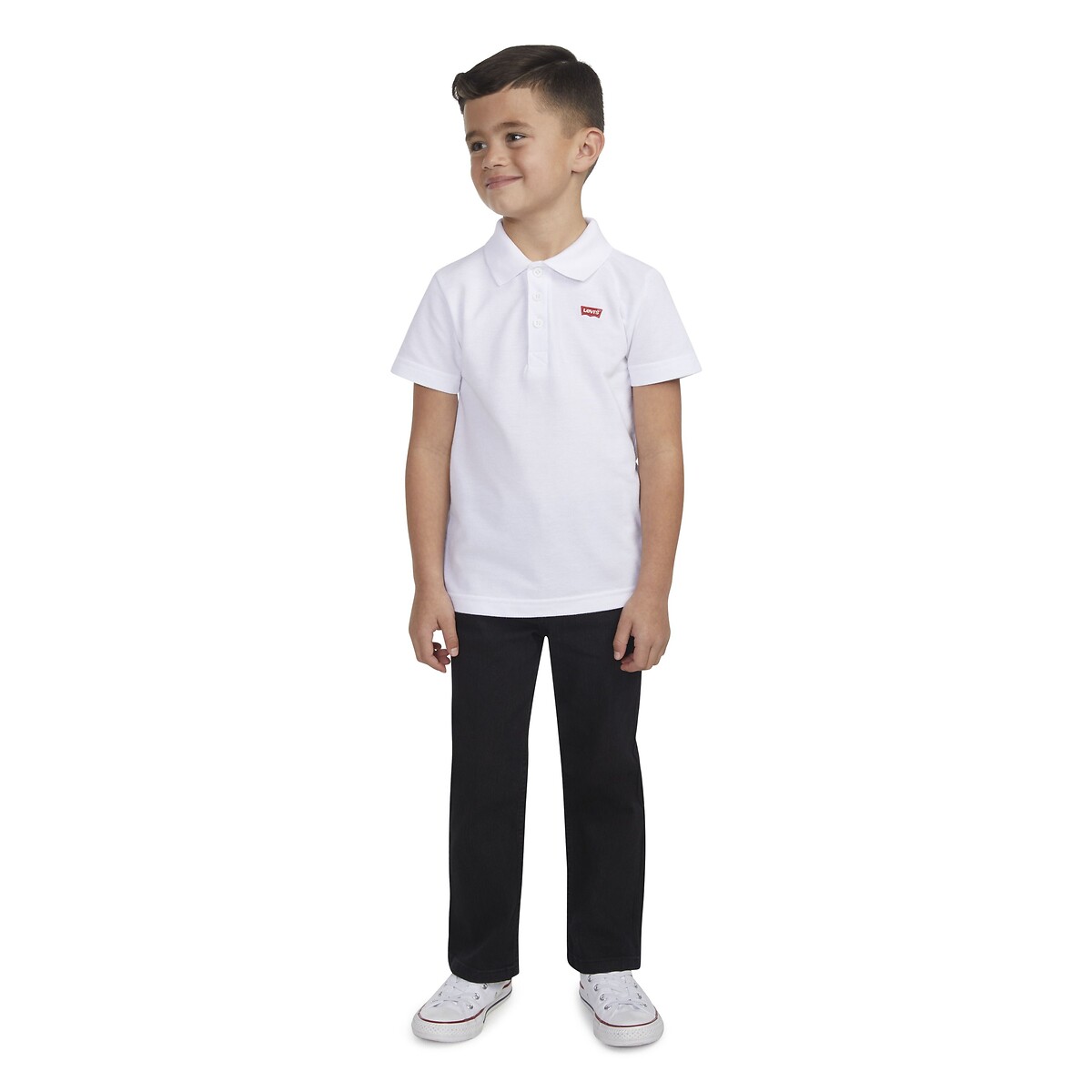 Polo con maniche corte bianco, LEVI'S KIDS