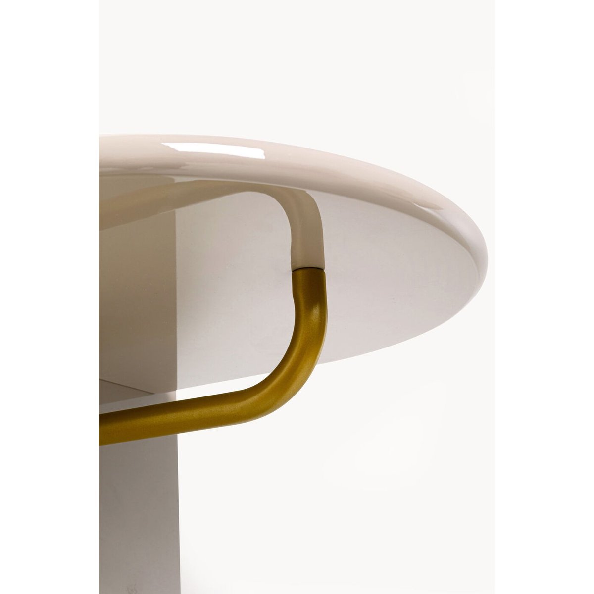 Portemanteau ovale 2 étagères, GROOVE beige, KARE DESIGN