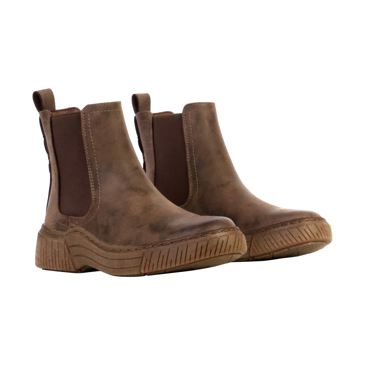 Bottine à élastique marron, ENZA NUCCI