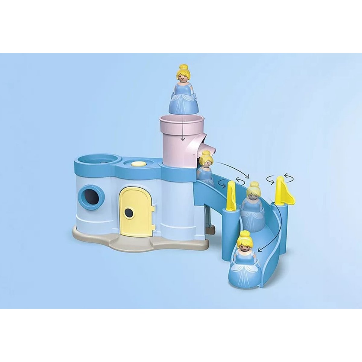 Junior et Disney Château de Cendrillon multicolore, PLAYMOBIL