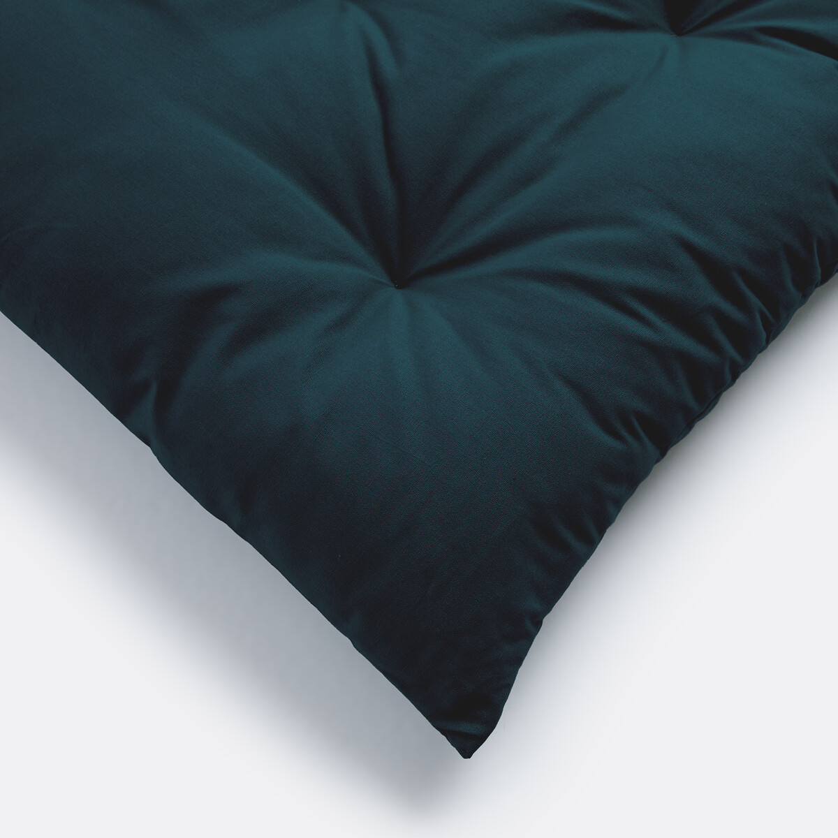 Materasso da pavimento cotone riciclato 190 cm, Scenario blu di prussia, LA REDOUTE INTERIEURS