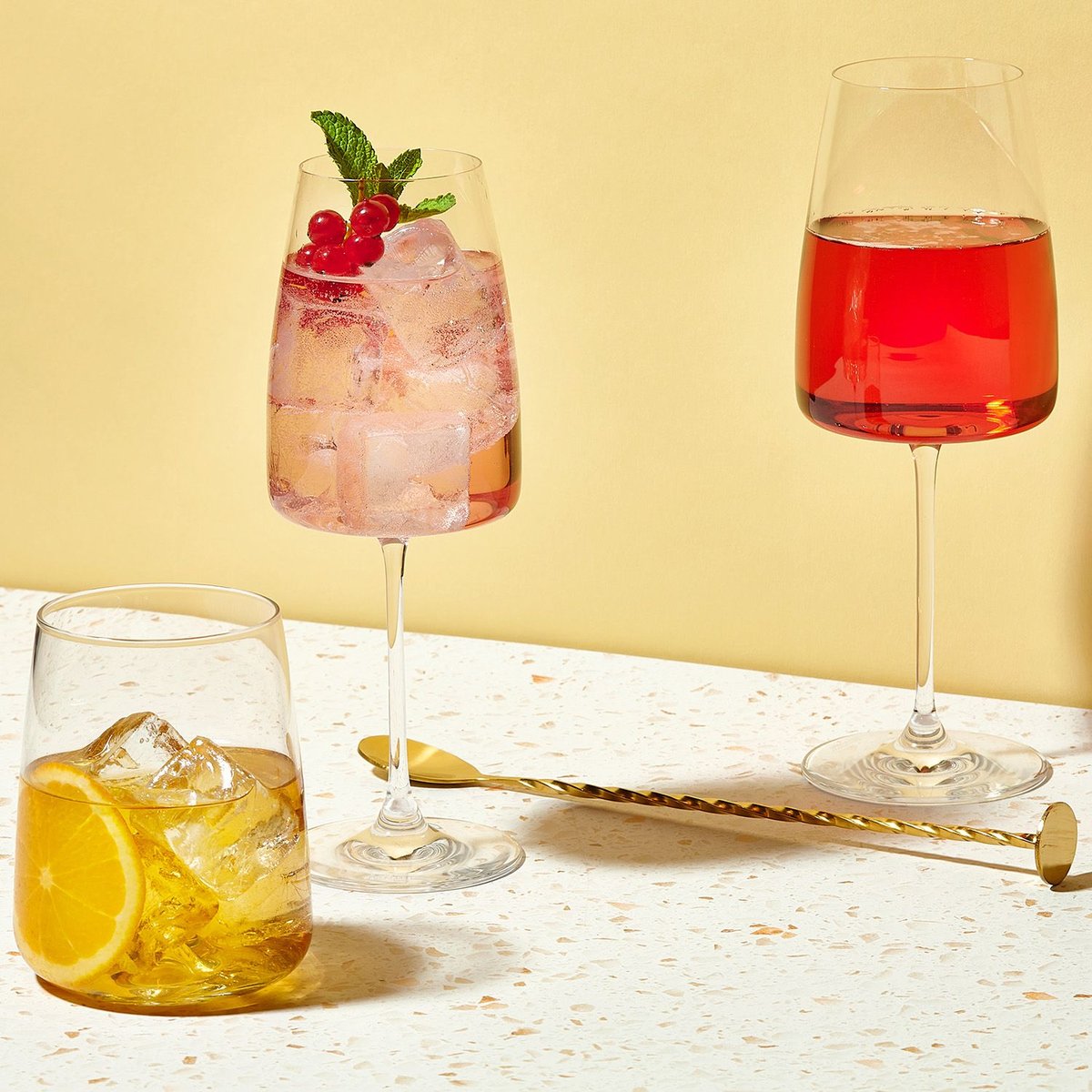 Lot de 4 Verre À Vin VILLA transparent, SALT & PEPPER